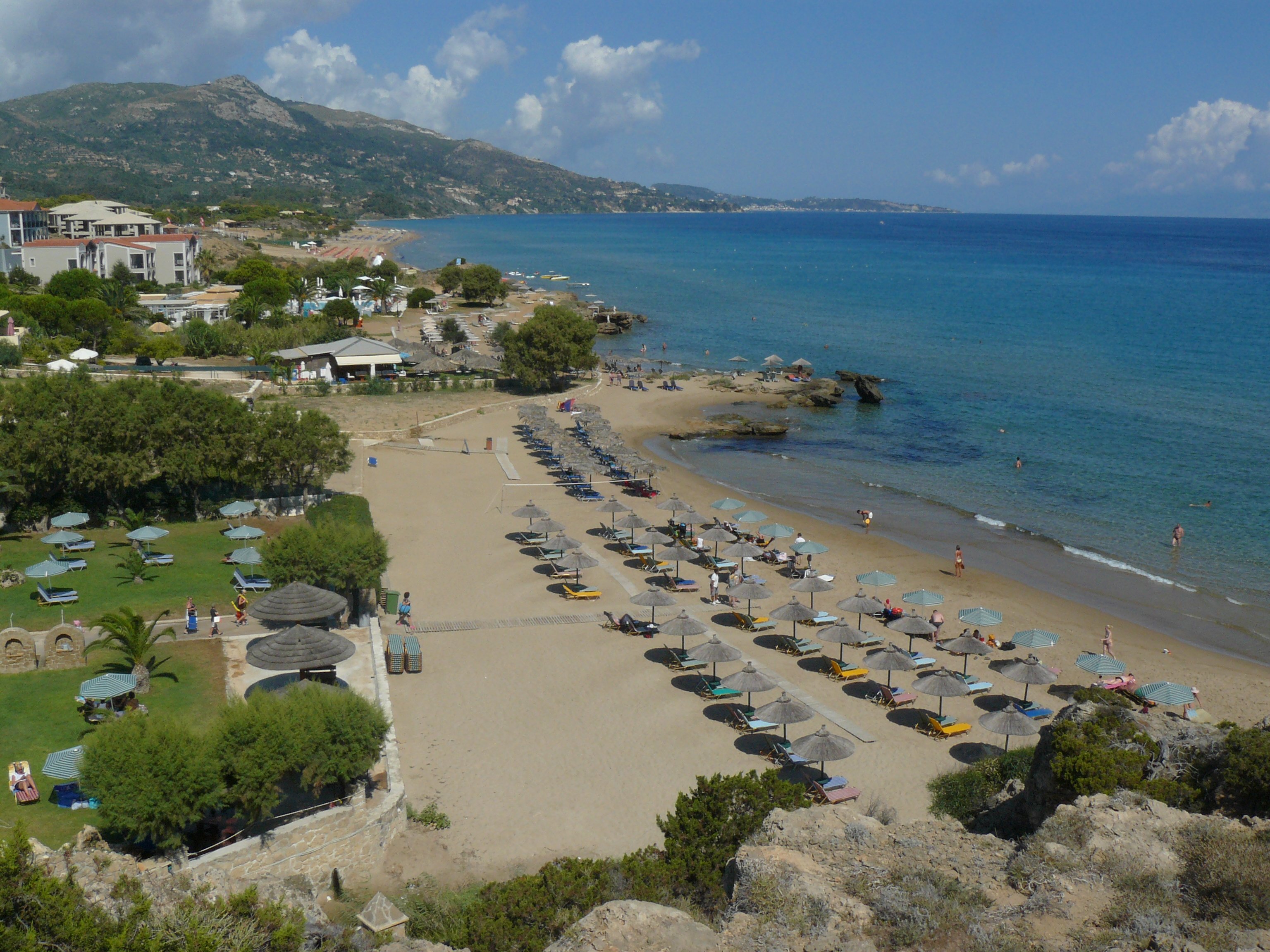 Zakynthos Vassilikos Plaka Beach Photo from Agios Nikolaos Zakynthos