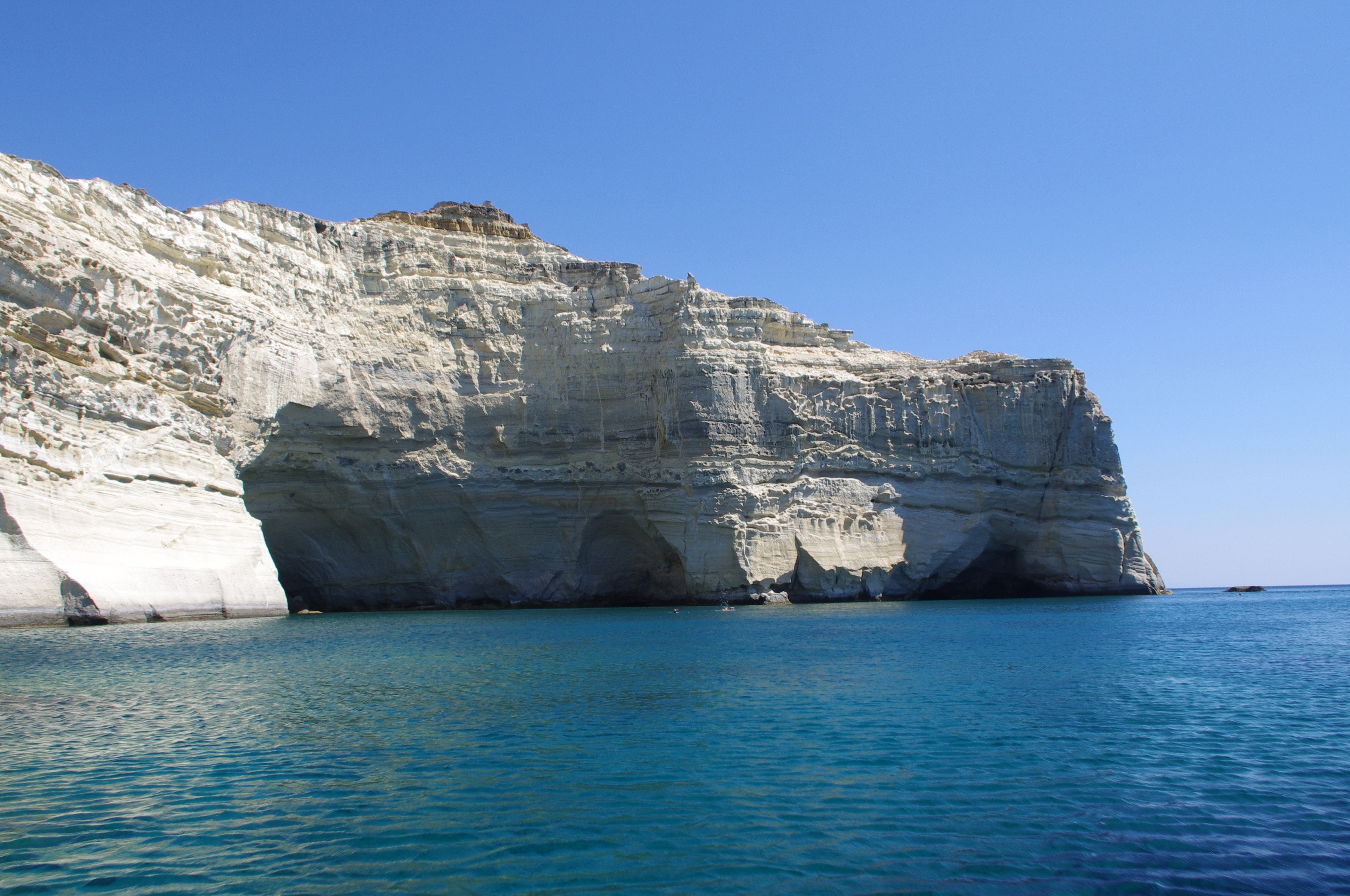 Mhlos Photo From Sarakiniko In Milos Greece Com