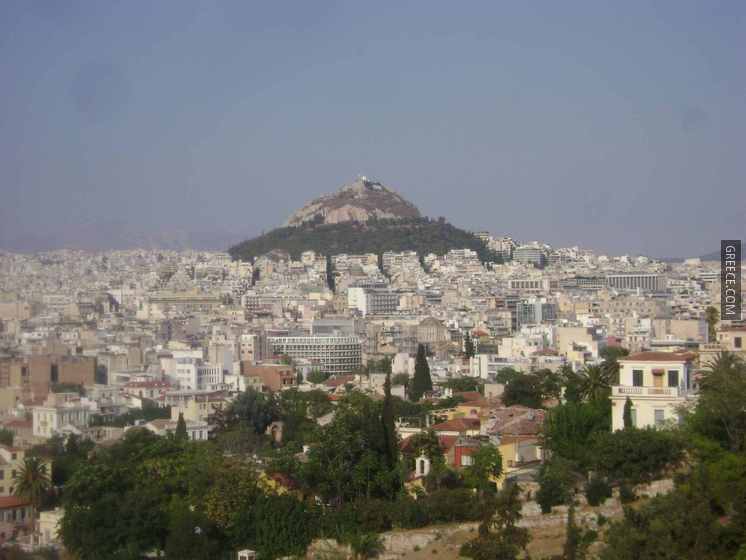 Athens seen from Acropolis
