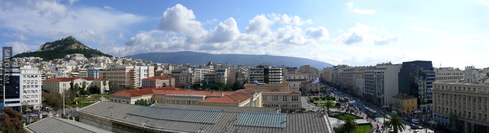 Central Athens Panoramic 2009