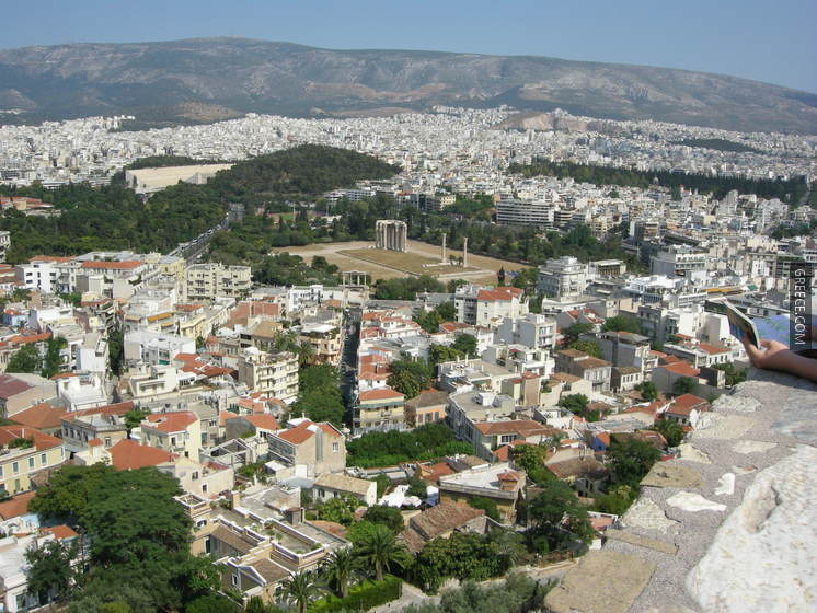  Athens Panoramic views of Athens 02