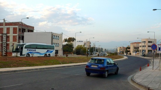 Panagouli Avenue at Stavros