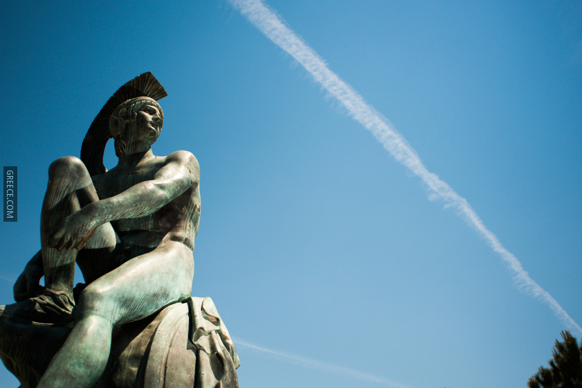Statue of Theseus, Syntagma Square Athens Greece