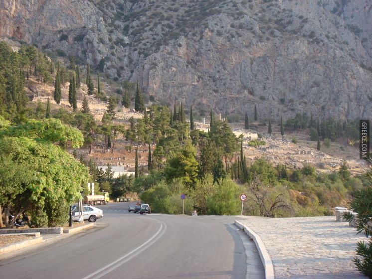 Delphi from the road