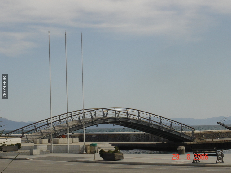 Bridge at Volos port
