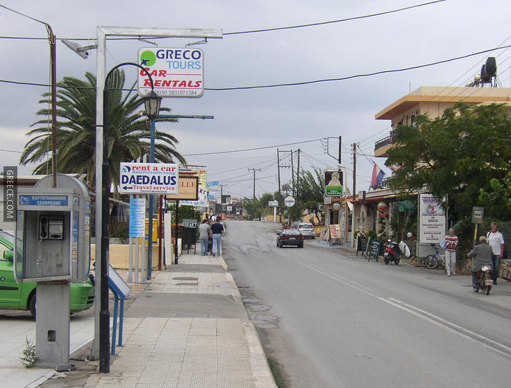 Adelianos Kampos street