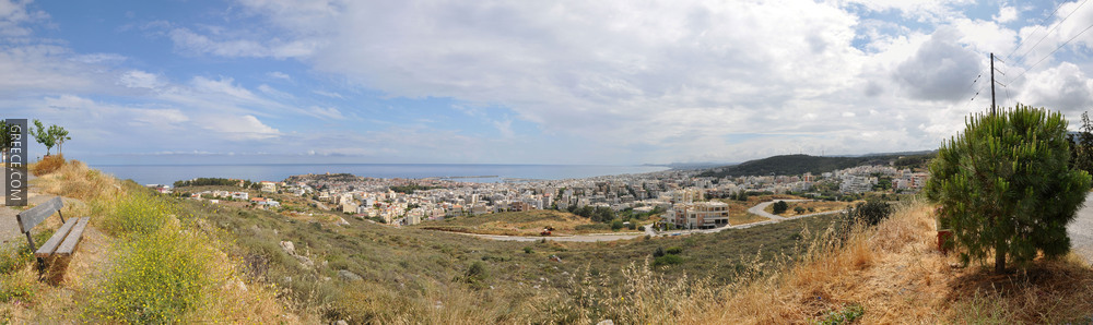 Panoramics of Rethymno in Crete 001