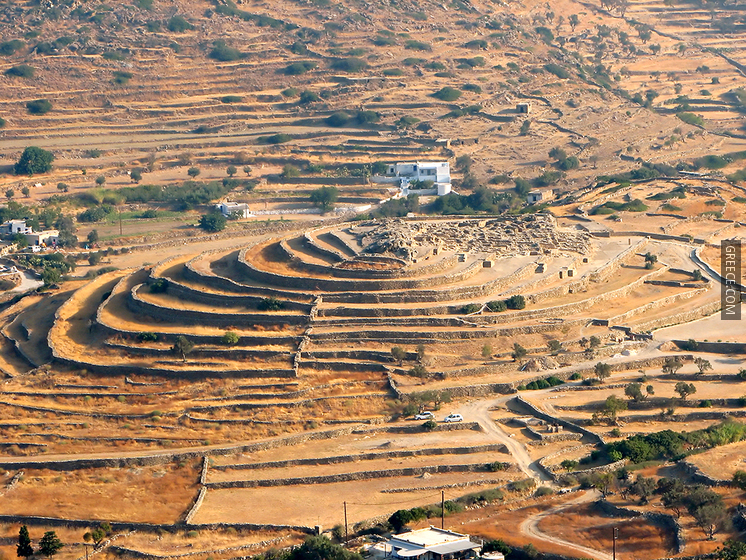 Skarkos Hill Settlement on Ios