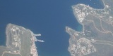 Corissia_port,_Kea_island_airview