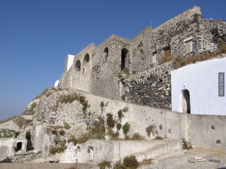 Kasteli in Pyrgos, Santorini