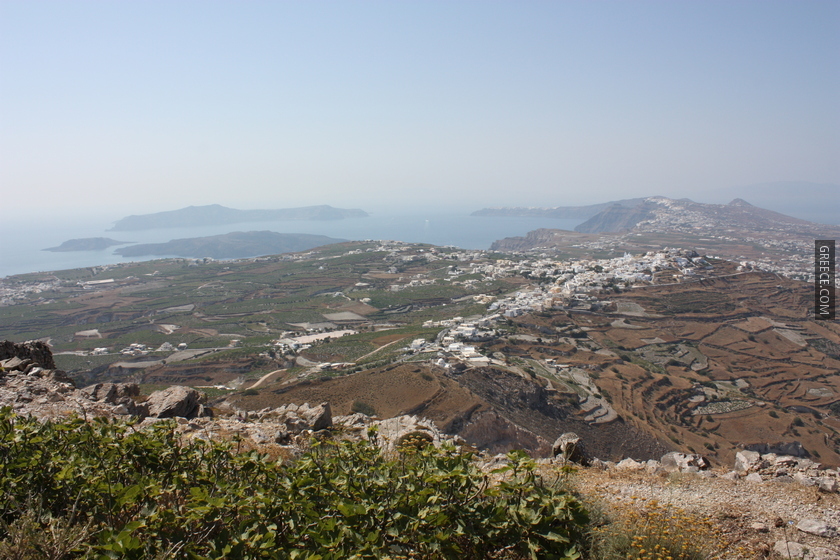 Santorini, view from Mt Profitis Ilias (6244436803)