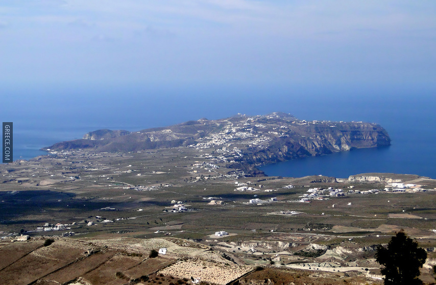 Southwest of Santorini
