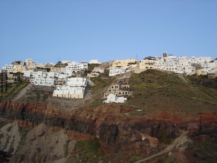 View of Imerovigli from Skaros