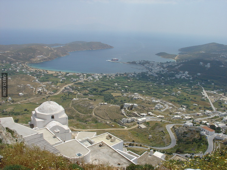 Serifos  View from Chora