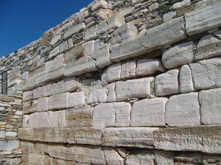 Acropolis wall, ancient Sifnos