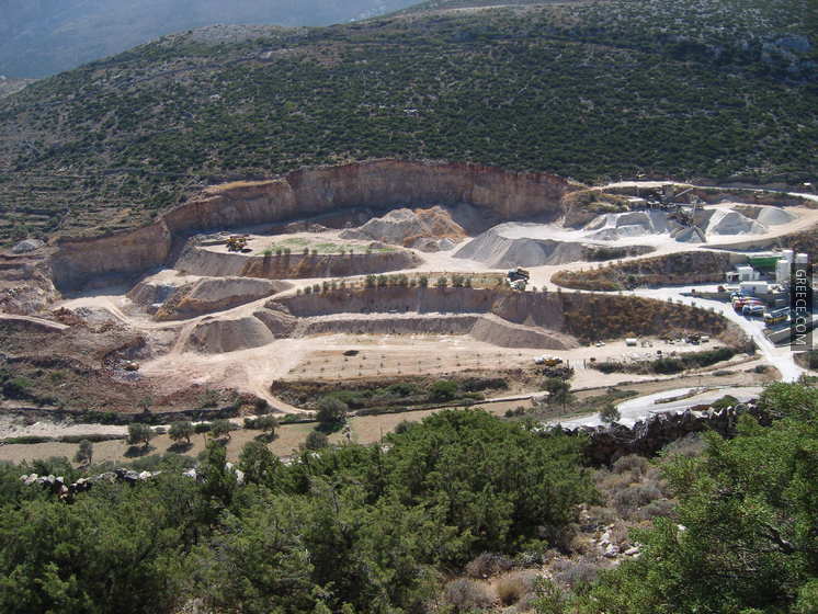 Quarry on Sifnos