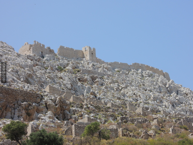 Halki The castle 2