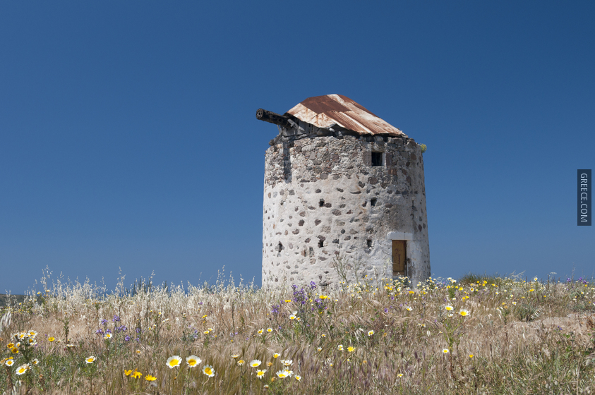 Windmill in Kefalos, Kos, Greece (5654182388)