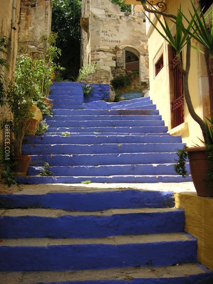 Symi Blaue Treppe