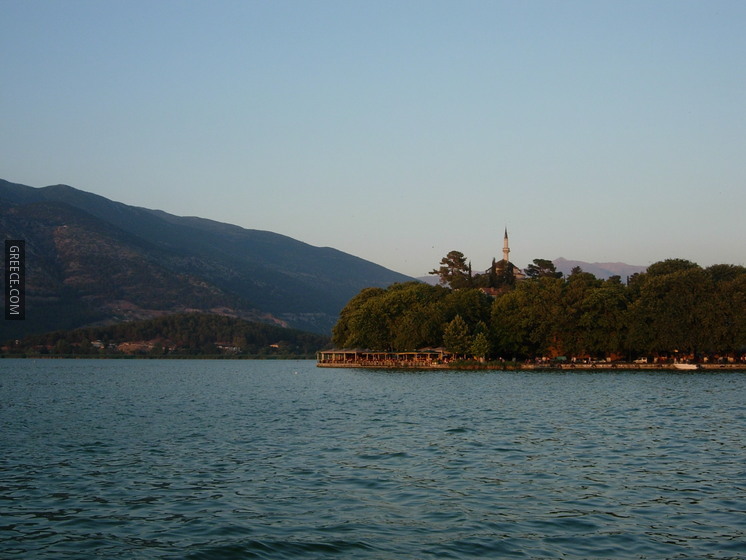Ioannina seen from the Lake