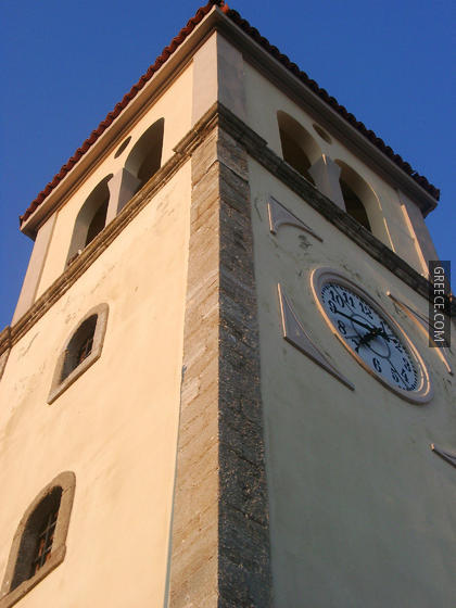 Cathedral tower in Preveza, Greece