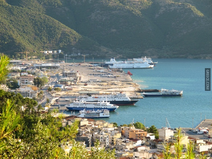 New port of igoumenitsa