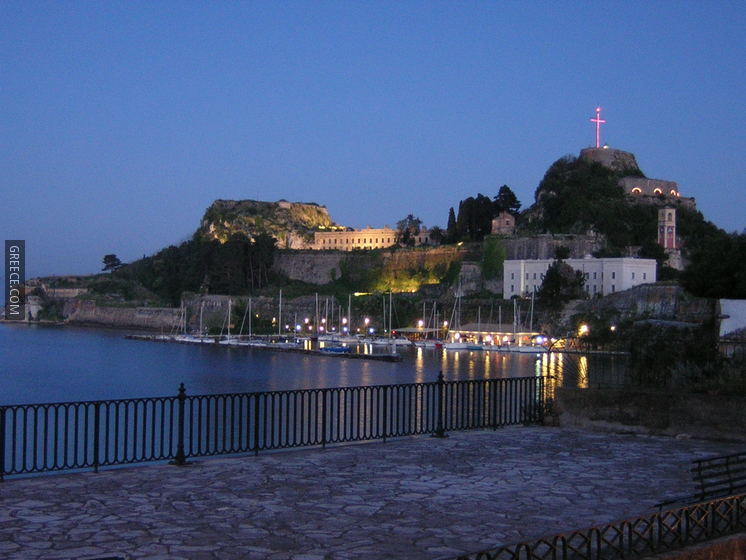  5 Corfu night citadel