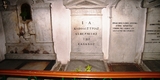 Kapodistrias_grave_in_the_monastery_of_Platytera,_Corfu