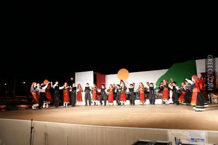 Greek folk dances in Lefkada