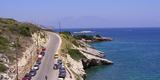 A_beach_along_the_west_coast_of_Zakynthos,_Greece