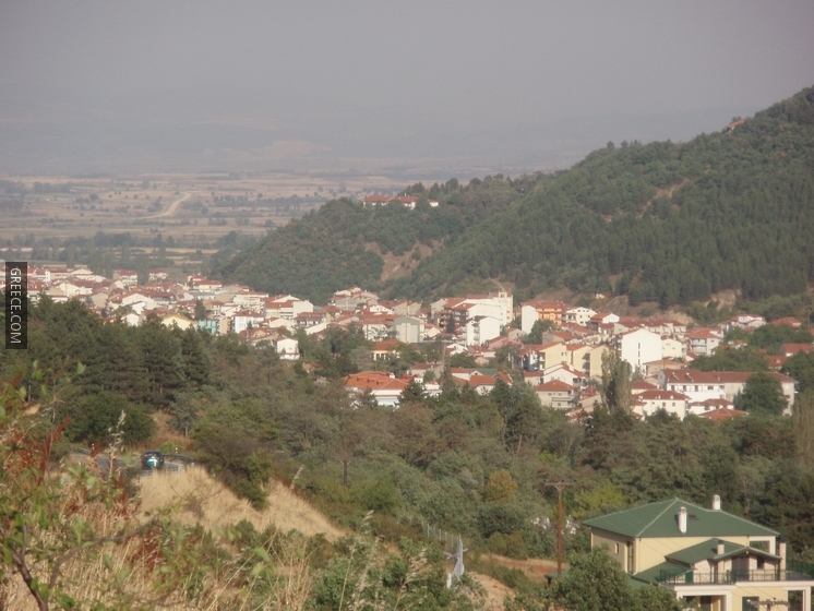 Florina (city), Florina prefecture, Greece  From the Northwest (National Road 2 to Vigla)  02