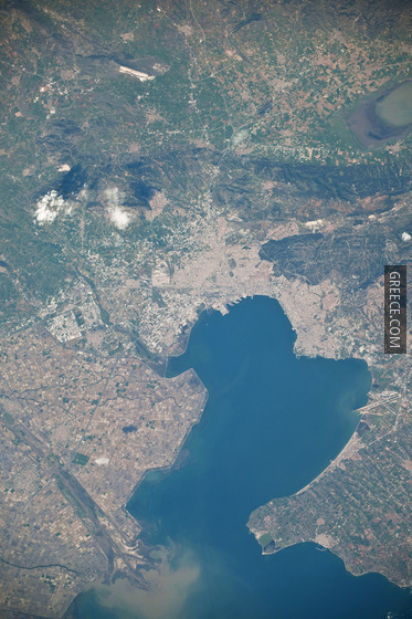 Gulf of Thessaloniki and the Vardar River mouth