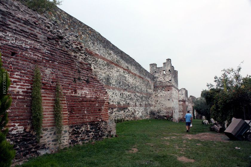 Stadtmauer in Thessaloniki