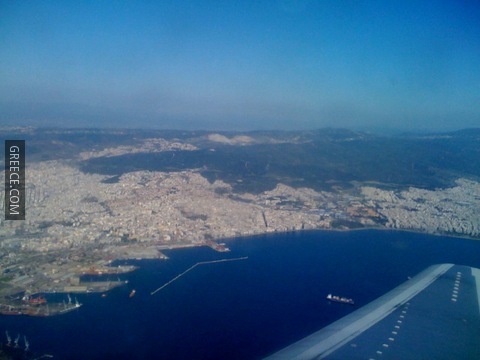 Thessaloniki by plane