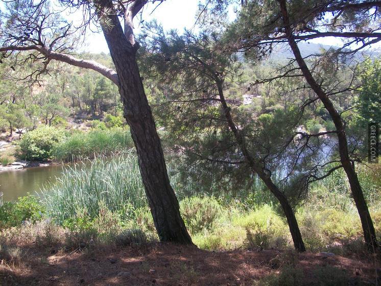 Lake near Moni Mounte, Ikaria