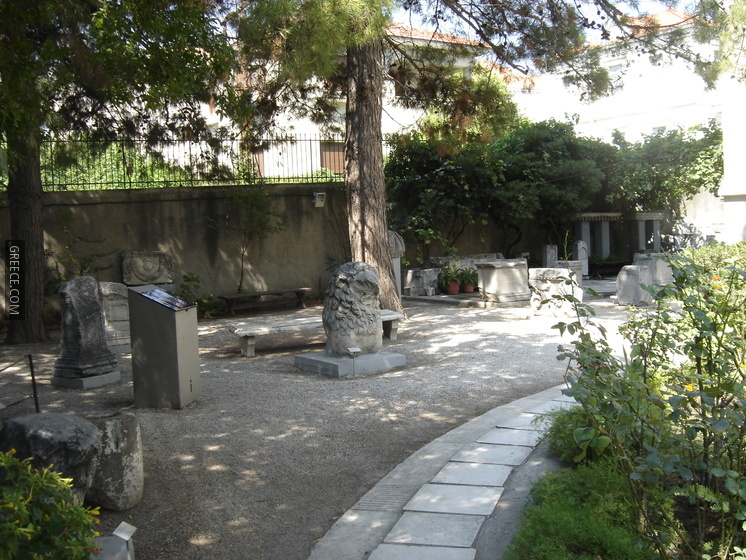 Old archaeological museum yard
