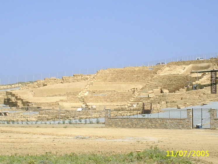 Hephaistia Ancient Theatre 2005