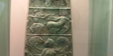 NAMA_Bronze_sheet_with_embossed_representations_in_four_panels.Sanctuary_of_Olympia