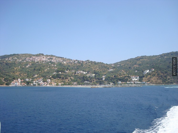 Loutraki and Glossa villages in Skopelos