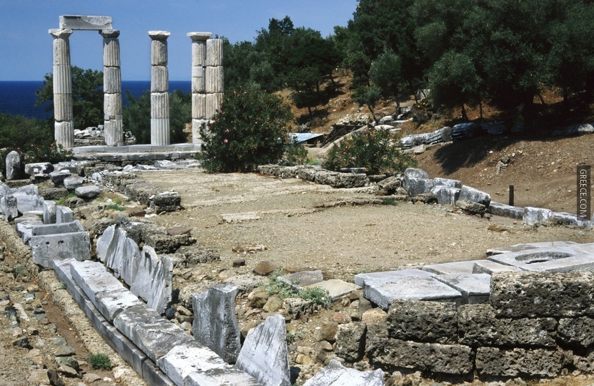 20020800 Sanctuary of the Great Gods Palaiopolis Samothrace island Thrace Greece