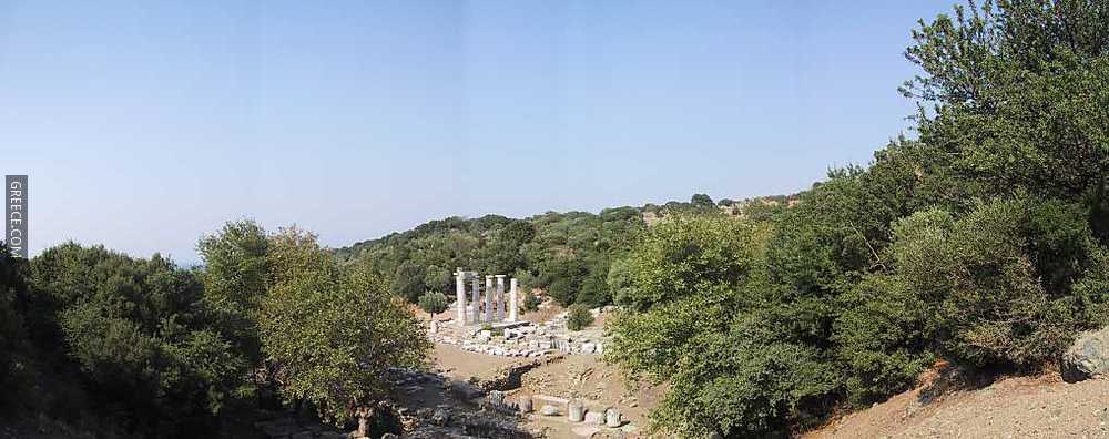 GR Samothraki Kabirion3 Panorama asb 2001