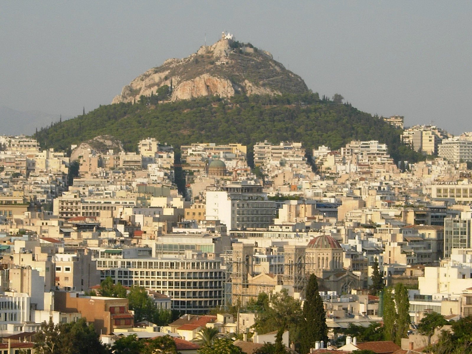 Холм в афинах где