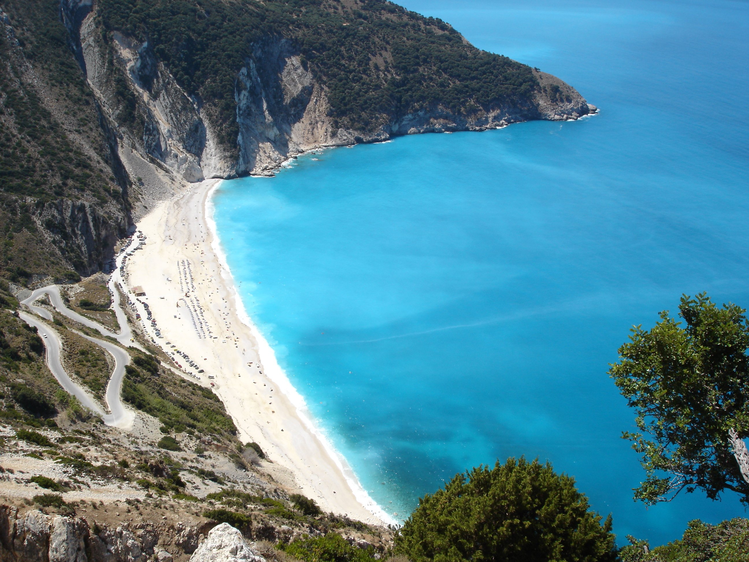 Кефалония Греция пляж Миртос