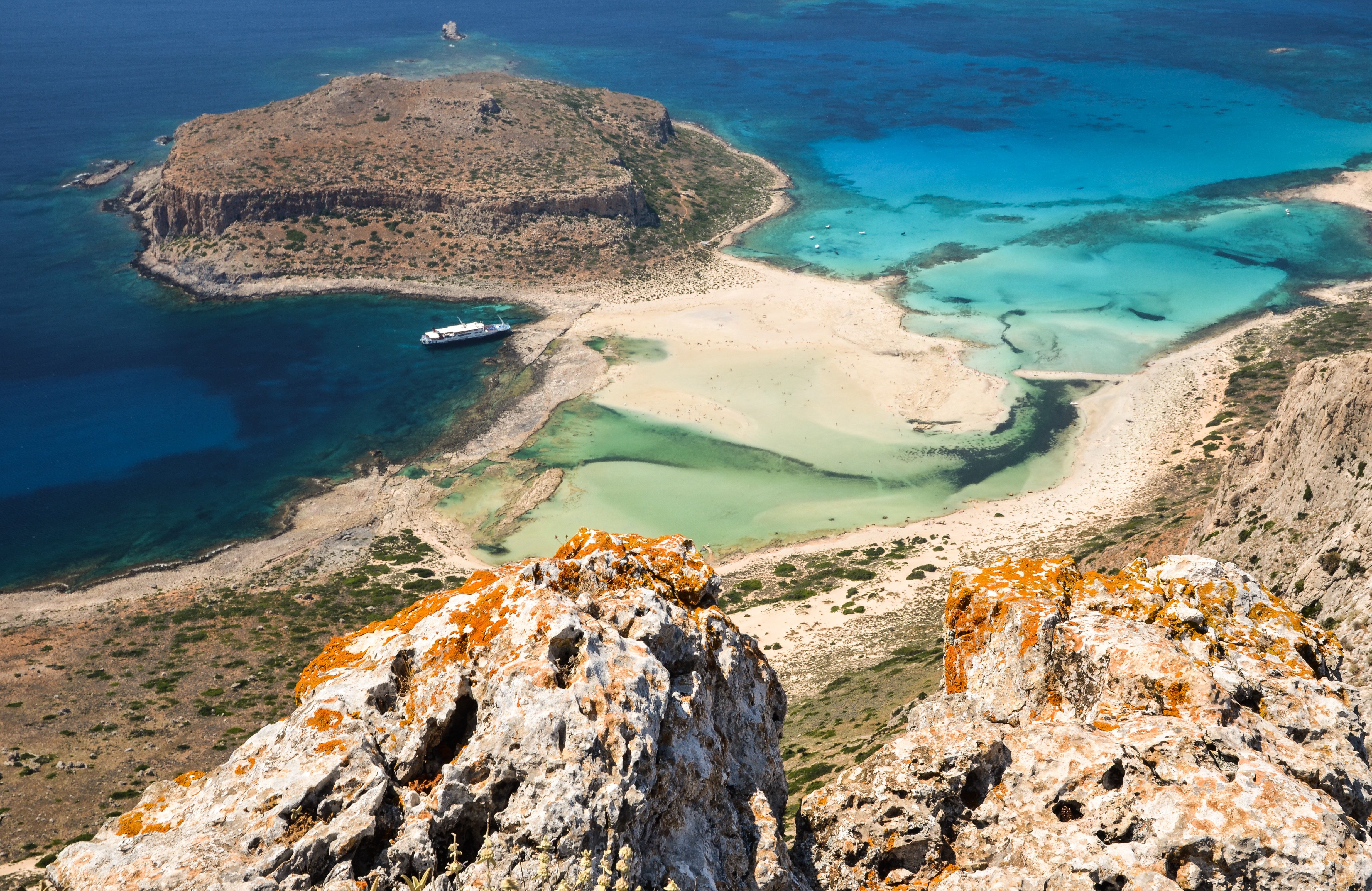 Крит остров слияние 3-х морей